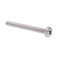 Prime-Line Machine Screw, Metric Pan Head, Phil Drive M5-0.8 X 50MM A2-70 Stainless Steel 10PK 9131462